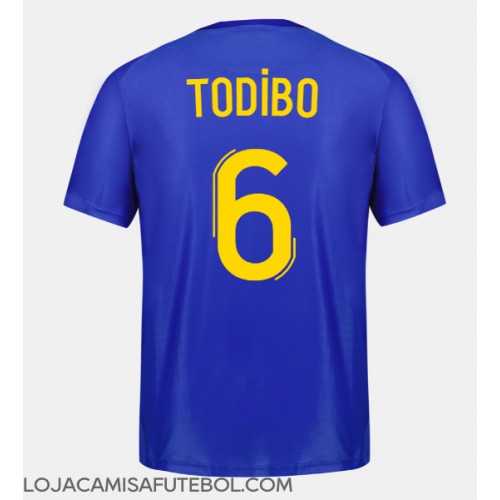 Camisa de Futebol OGC Nice Jean-Clair Todibo #6 Equipamento Alternativo 2023-24 Manga Curta